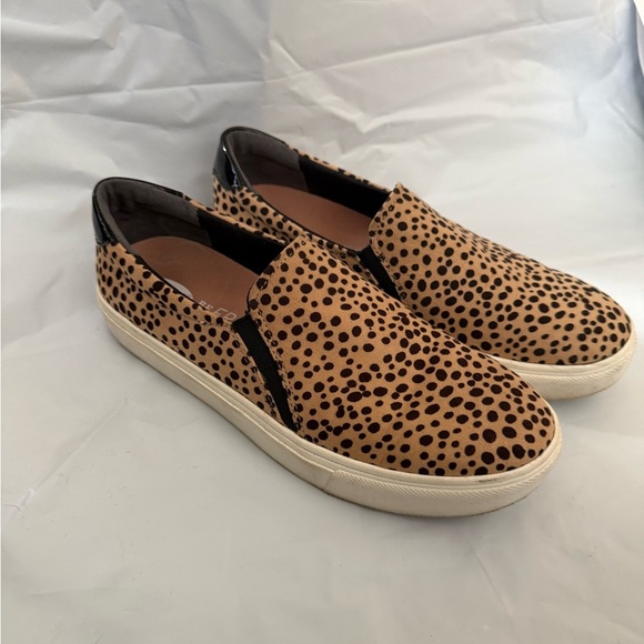 Dr Scholl's Women Size 8m Be Free  Nova Spotted Leopard Print Sneaker Shoe - Picture 2 of 8